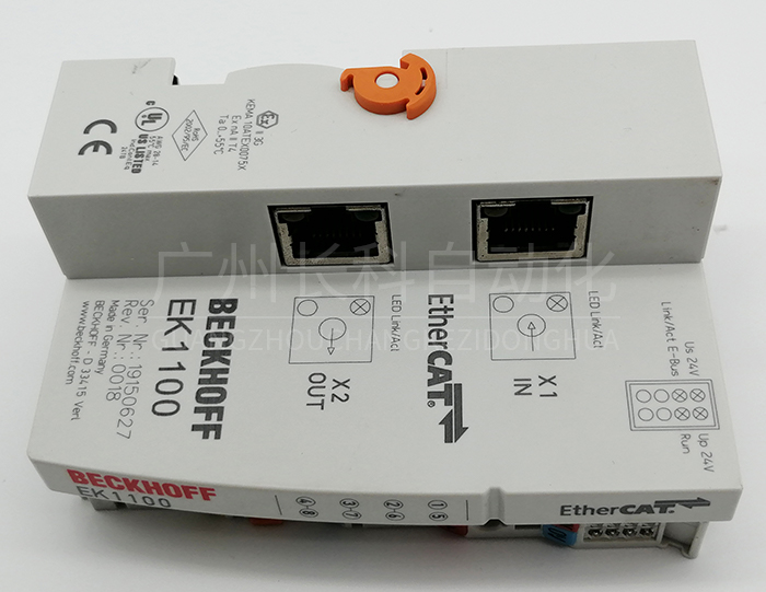 BECKHOFF倍福耦合器模塊EtherCAT EK1100-0000